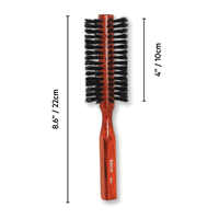 Thumbnail for KECO_Natural Mahogany Wood Round Brush 2.04