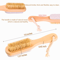 Thumbnail for Keco_Pumice Brush Wood Handle For Feet_Cosmetic World