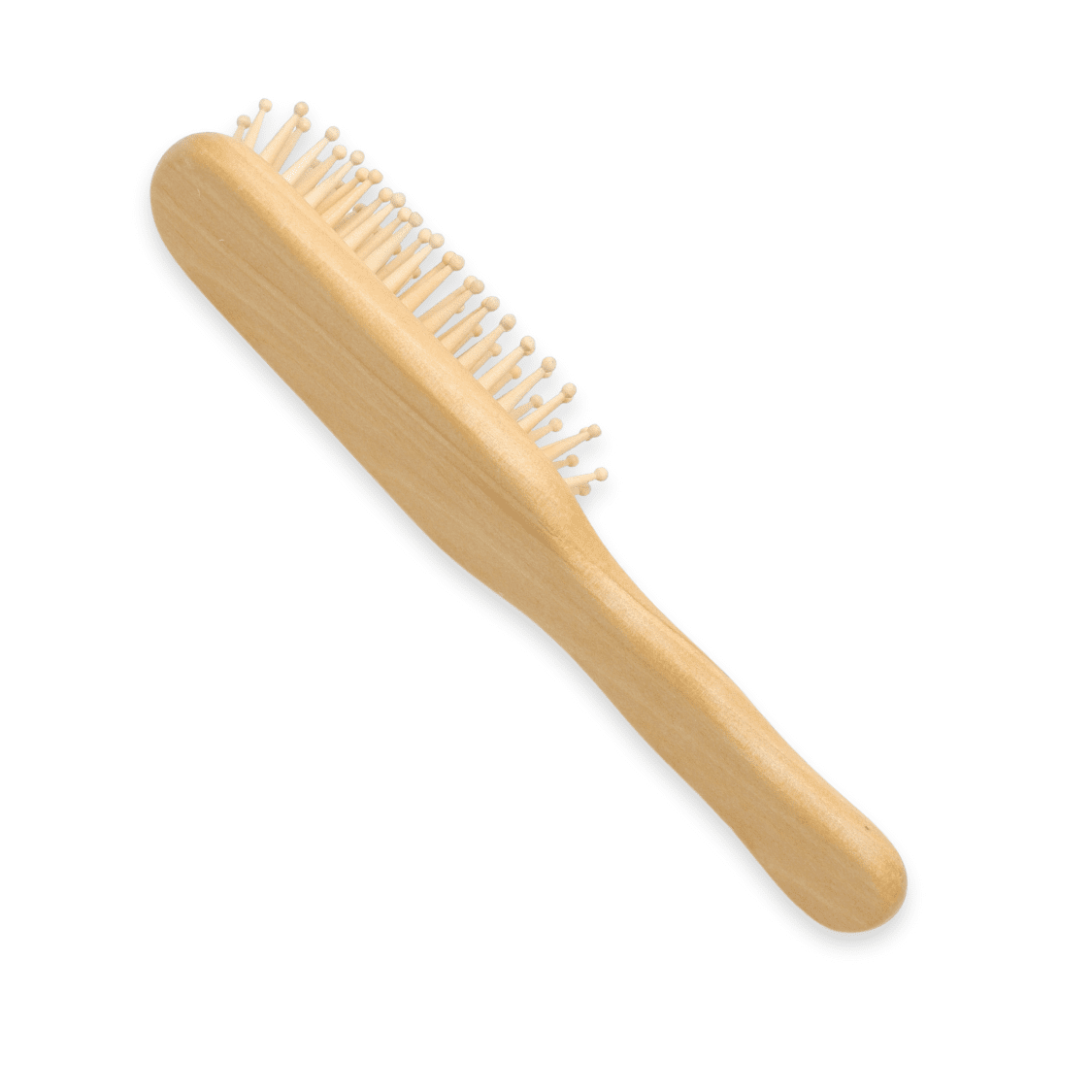 KECO_Rectangle Wood Paddle Brush (9201W)_Cosmetic World