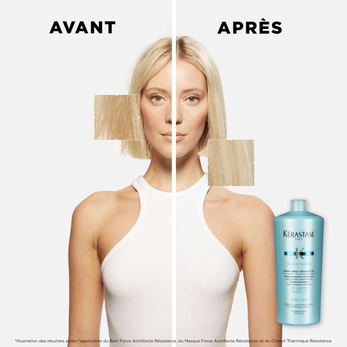 KERASTASE - RESISTANCE_Bain Force Architecte Strengthening Shampoo 1000ml / 34oz_Cosmetic World