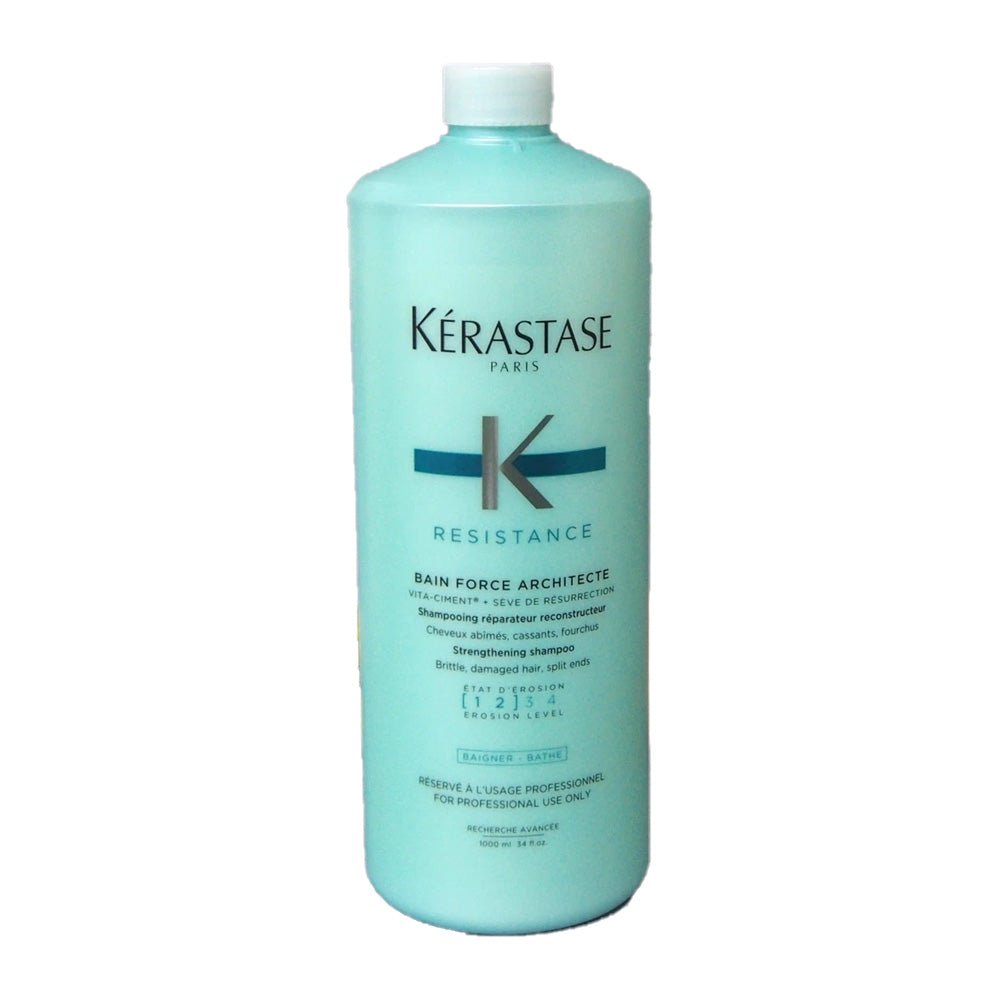 Kerastase - Resistance_Bain Force Architecte Strengthening Shampoo 1000ml / 34oz_Cosmetic World