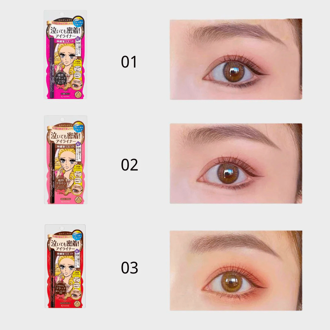 KISS ME_Waterproof Liquid Eyeliner – Precision for Long - Lasting Wear_Cosmetic World