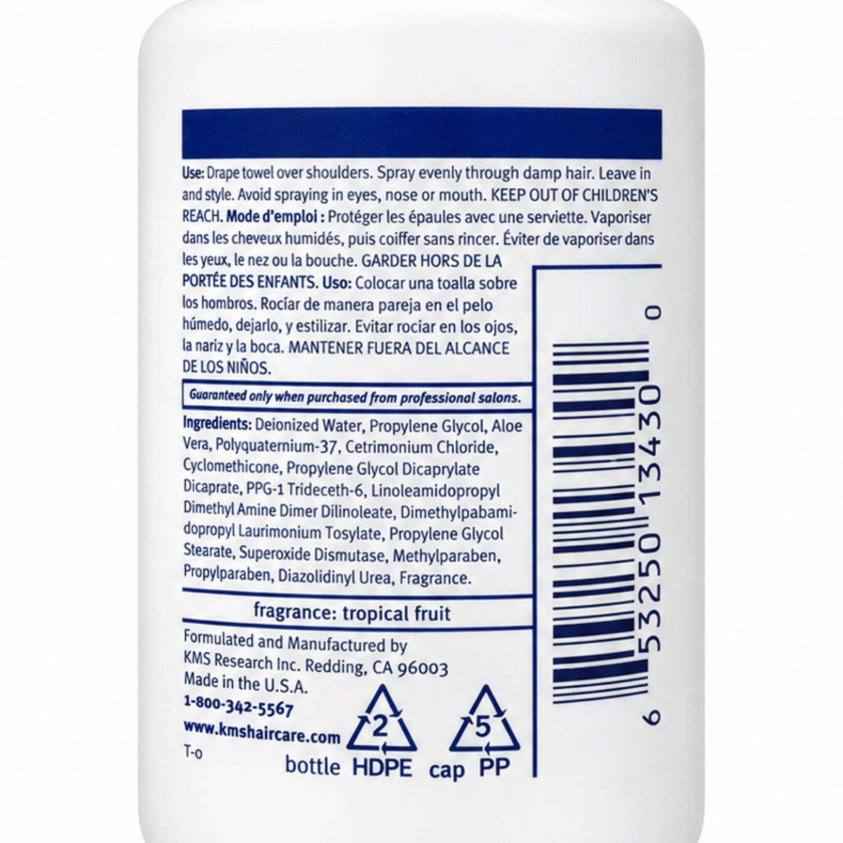 KMS_Color Vitality Color Last Treatment Spray_Cosmetic World