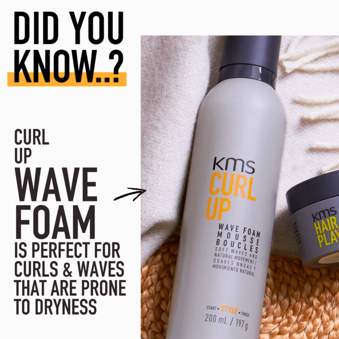 KMS_Curl Up Wave Foam Mousse_Cosmetic World