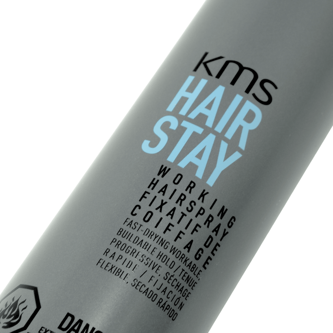 KMS_Hair Stay Working Hairspray_Cosmetic World