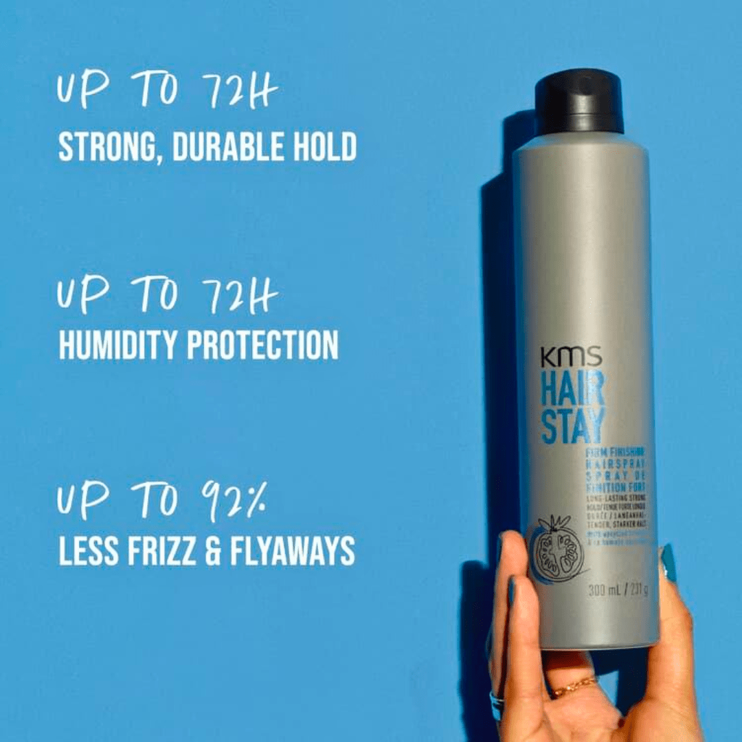 KMS_Hair Stay Working Hairspray_Cosmetic World