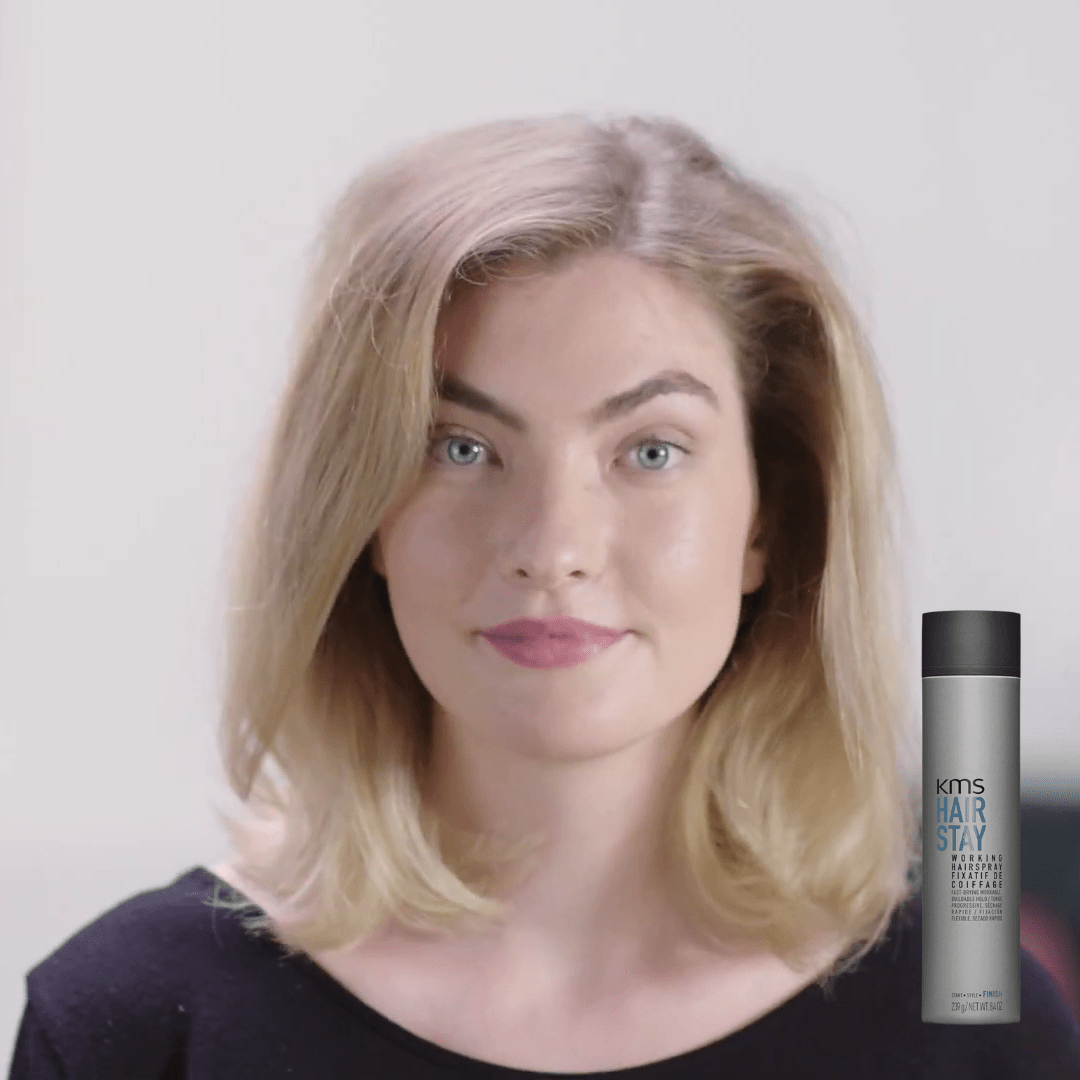 KMS_Hair Stay Working Hairspray_Cosmetic World