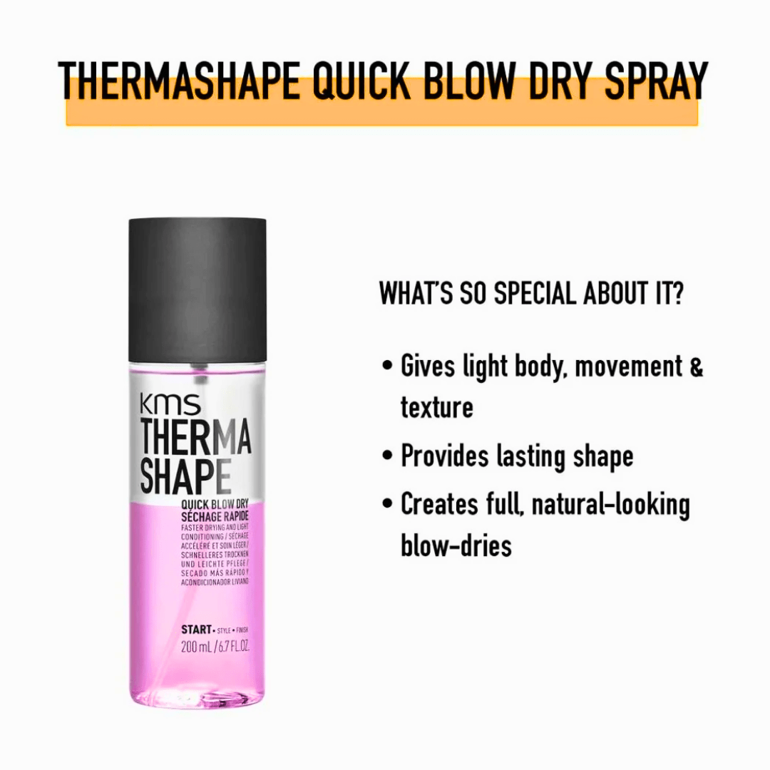 KMS_Quick Blow Dry Conditioning Spray_Cosmetic World