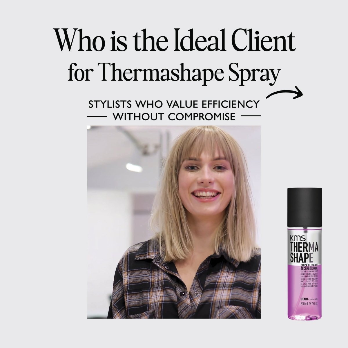 KMS_Quick Blow Dry Conditioning Spray_Cosmetic World