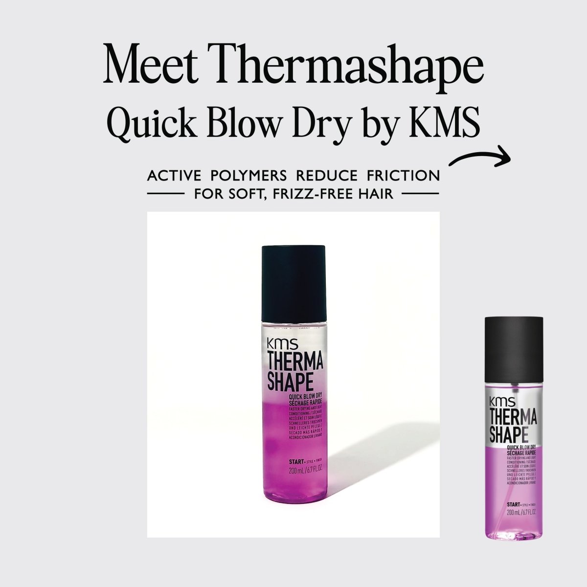 KMS_Quick Blow Dry Conditioning Spray_Cosmetic World