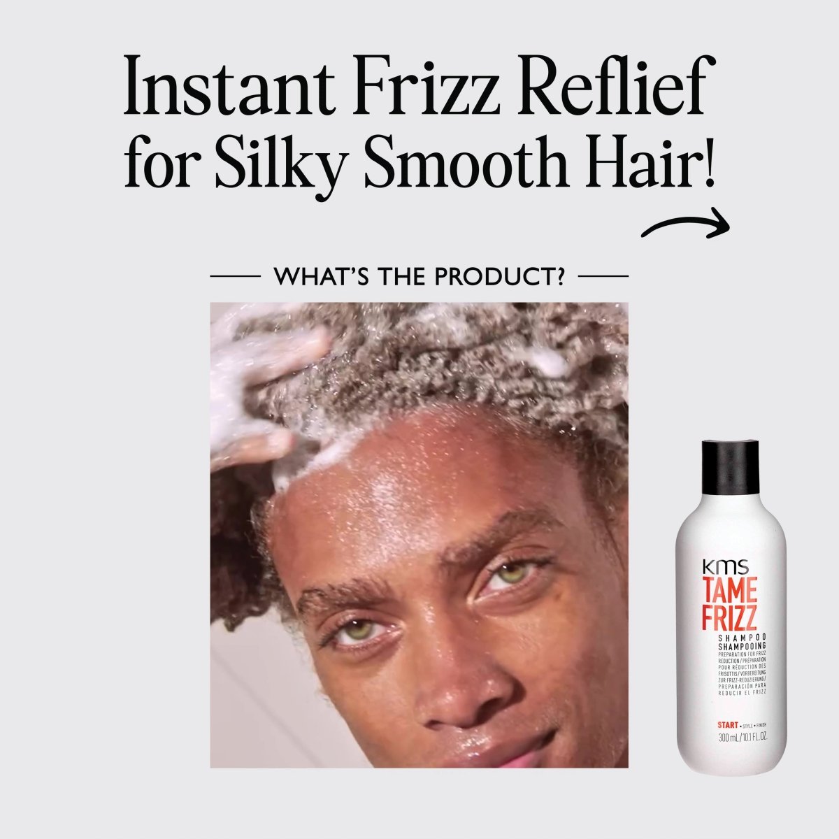 KMS_Tame Frizz Shampoo_Cosmetic World
