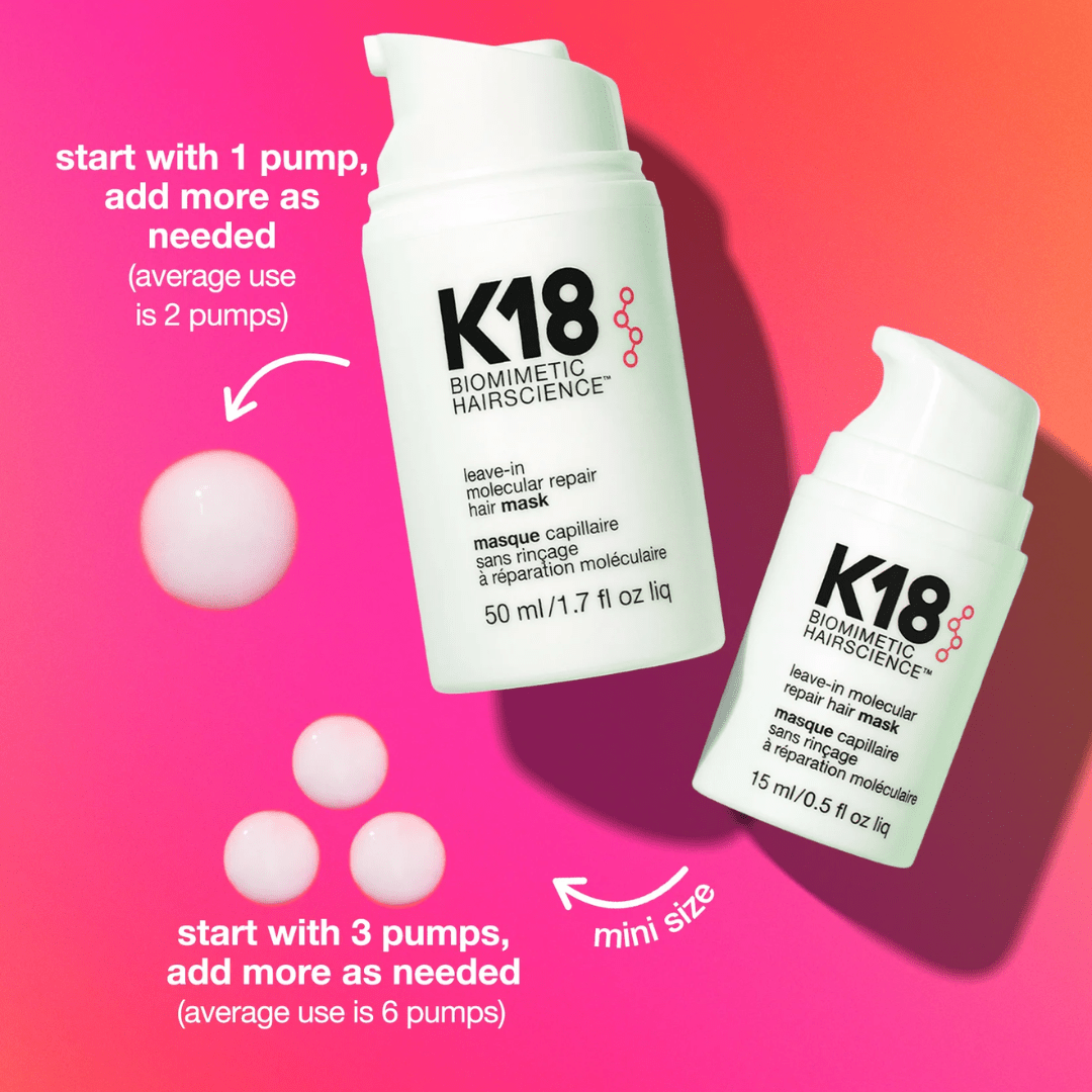 K18 Leave-in Molecular Repair Hair Mask – Cosmetic World K18 Leave-in Molecular Repair Hair Mask – Cosmetic World