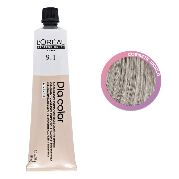 L'OREAL - DIA COLOR_Dia Color 9.1 Very Light Blonde Blue_Cosmetic World