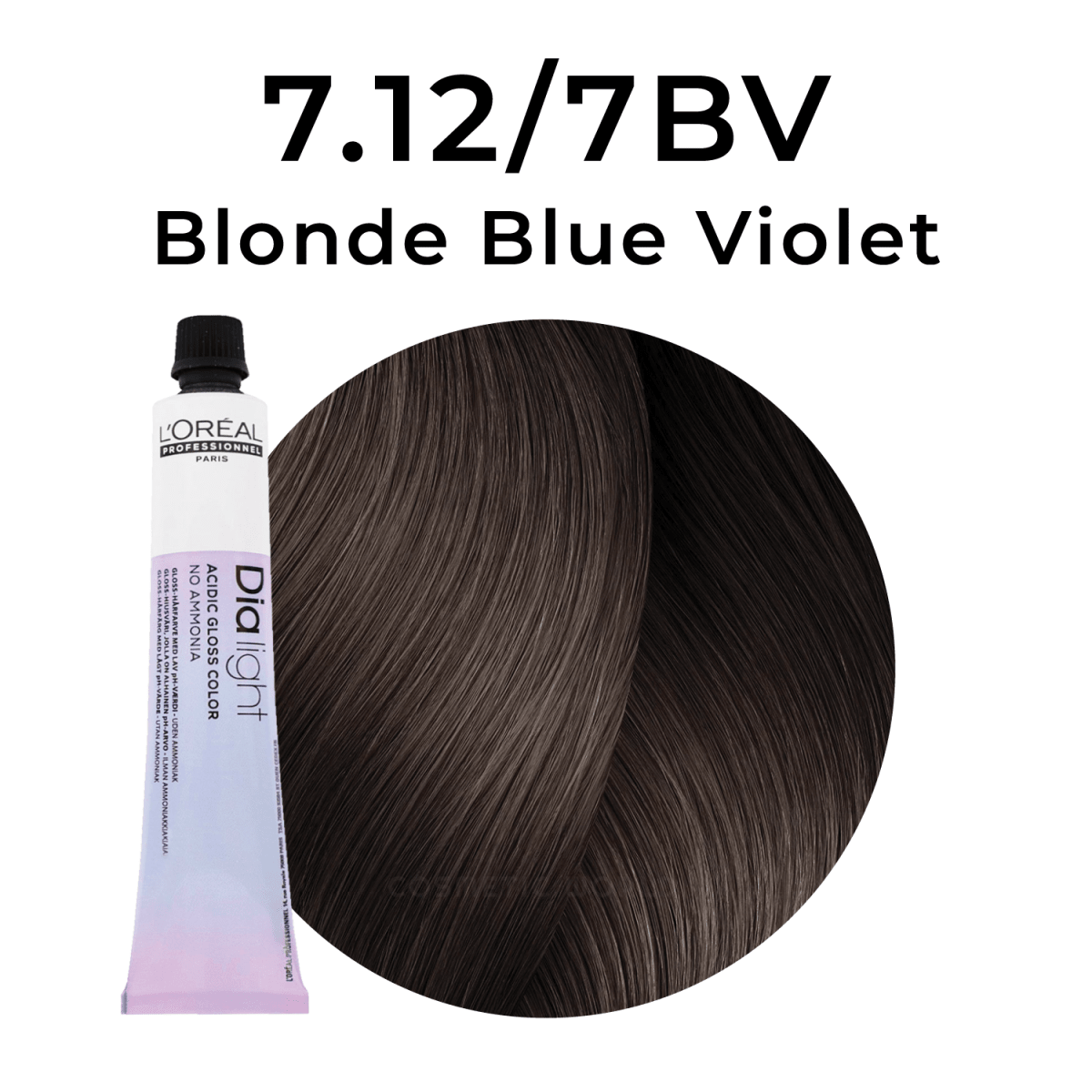 L'Oreal - Dia Light_Dia Light 7.12/7BV Blonde Blue Violet_Cosmetic World