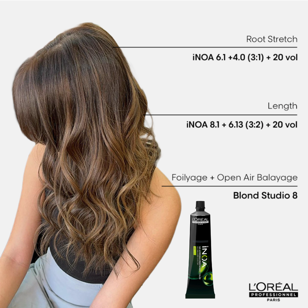 Inoa 5/ Light Brown Series Permanent Hair Color