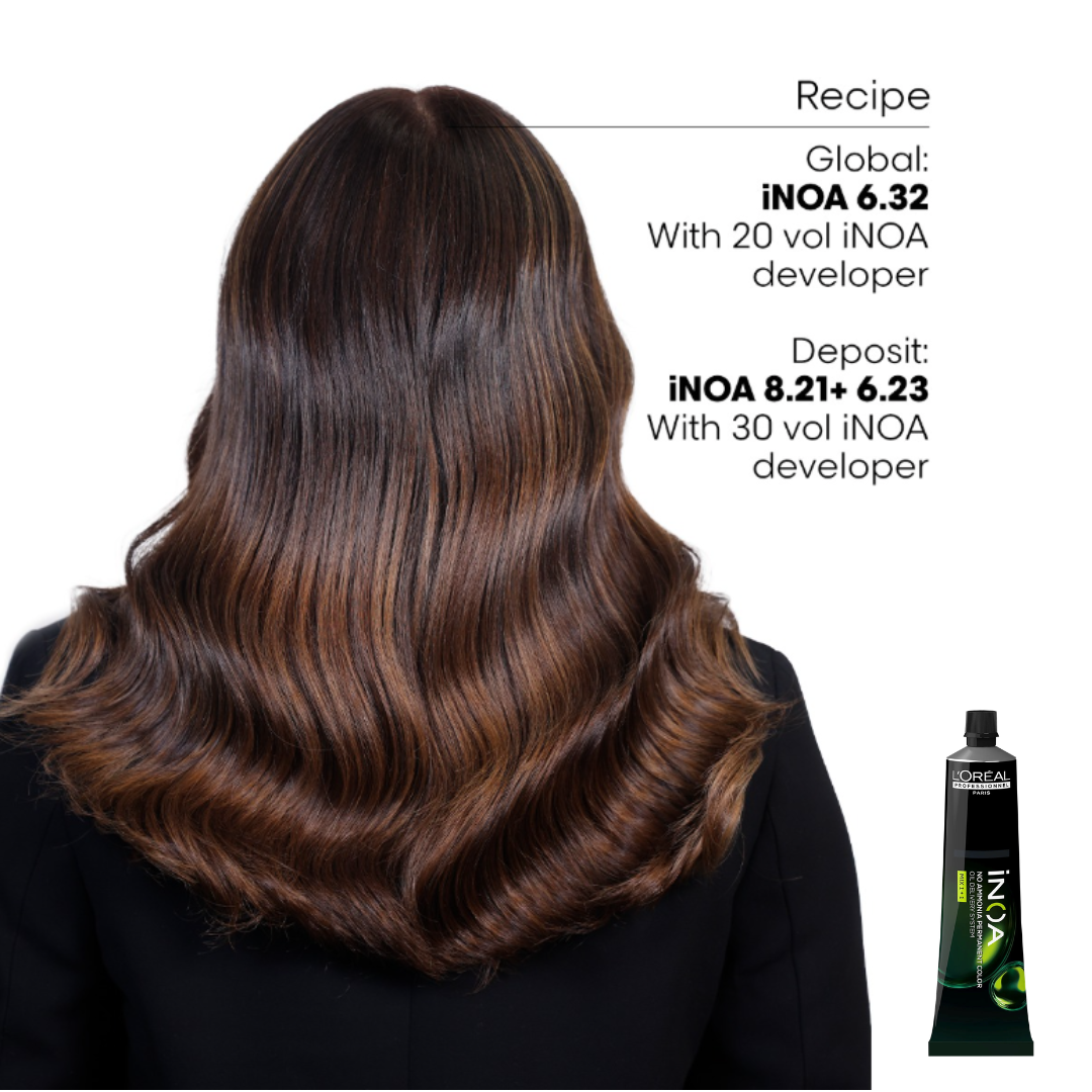 Inoa 5/ Light Brown Series Permanent Hair Color