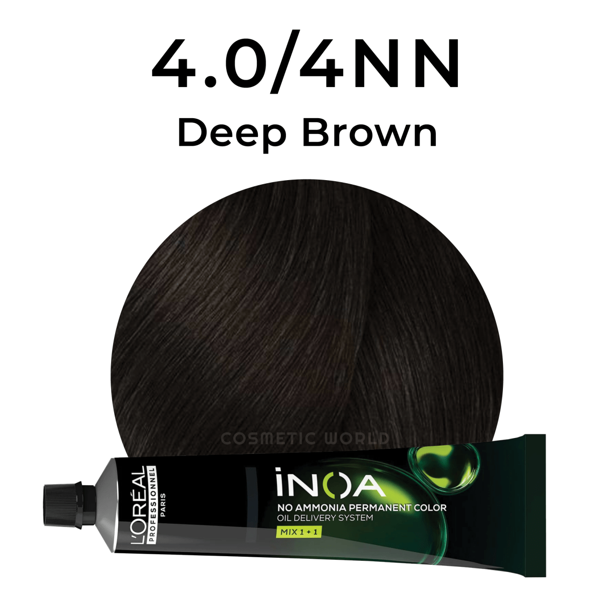 L'OREAL - INOA_iNOA 4.0 / 4NN Deep Brown_Cosmetic World