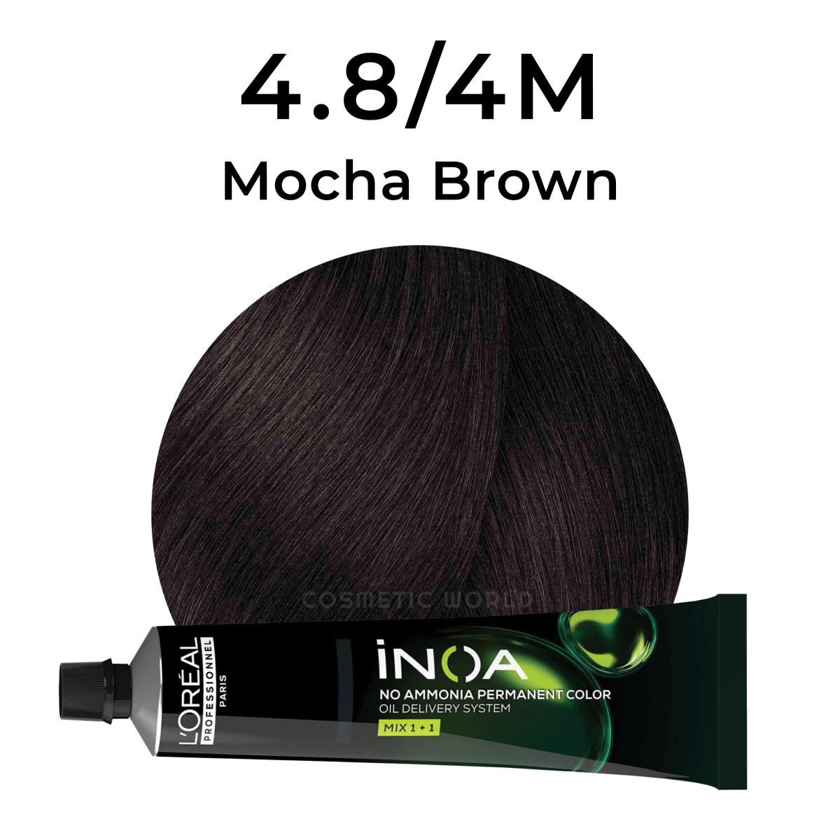 L'OREAL - INOA_iNOA 4.8/4M Brown Mocha_Cosmetic World