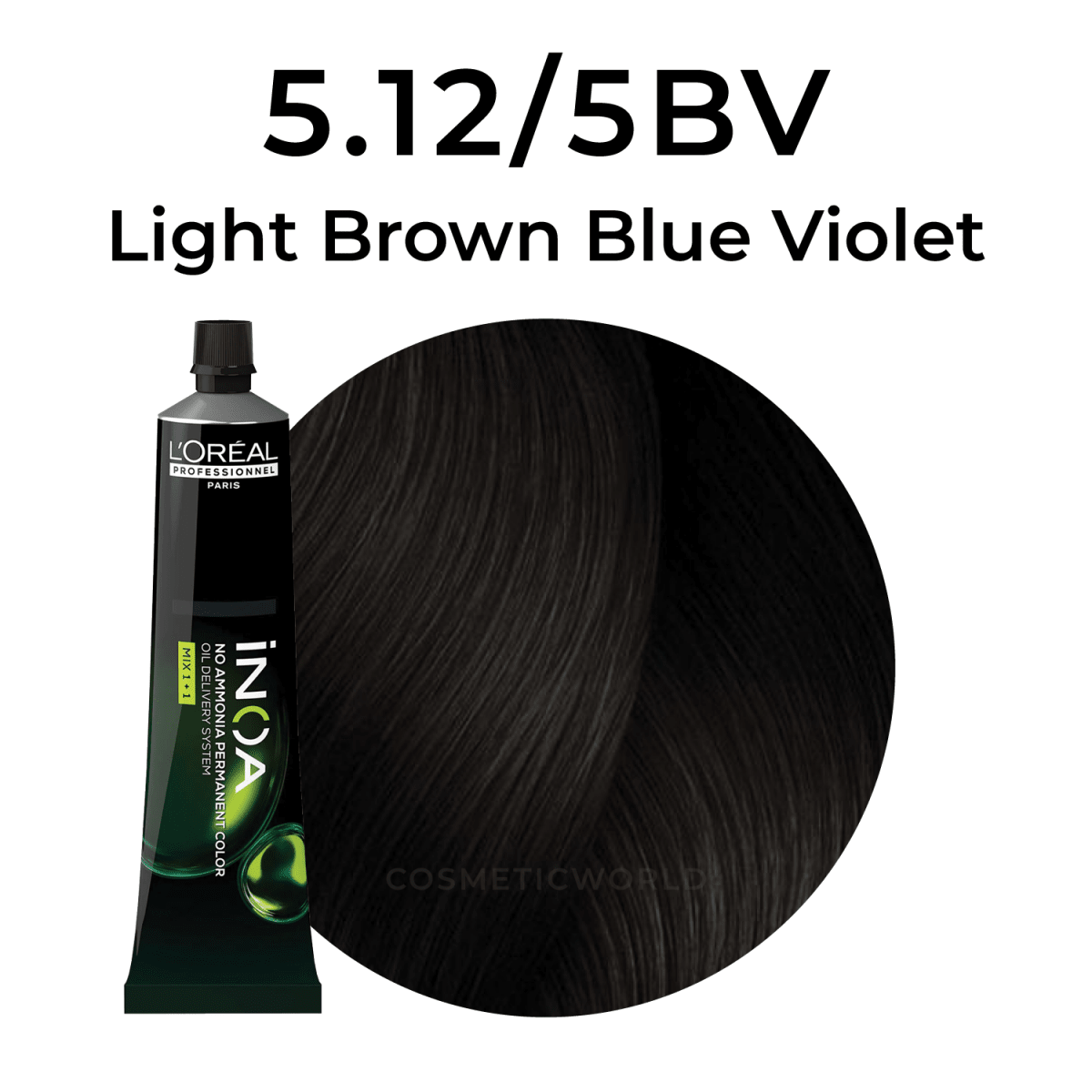 L'Oreal - Inoa_Inoa 5/ Light Brown Series Permanent Hair Color_Cosmetic World