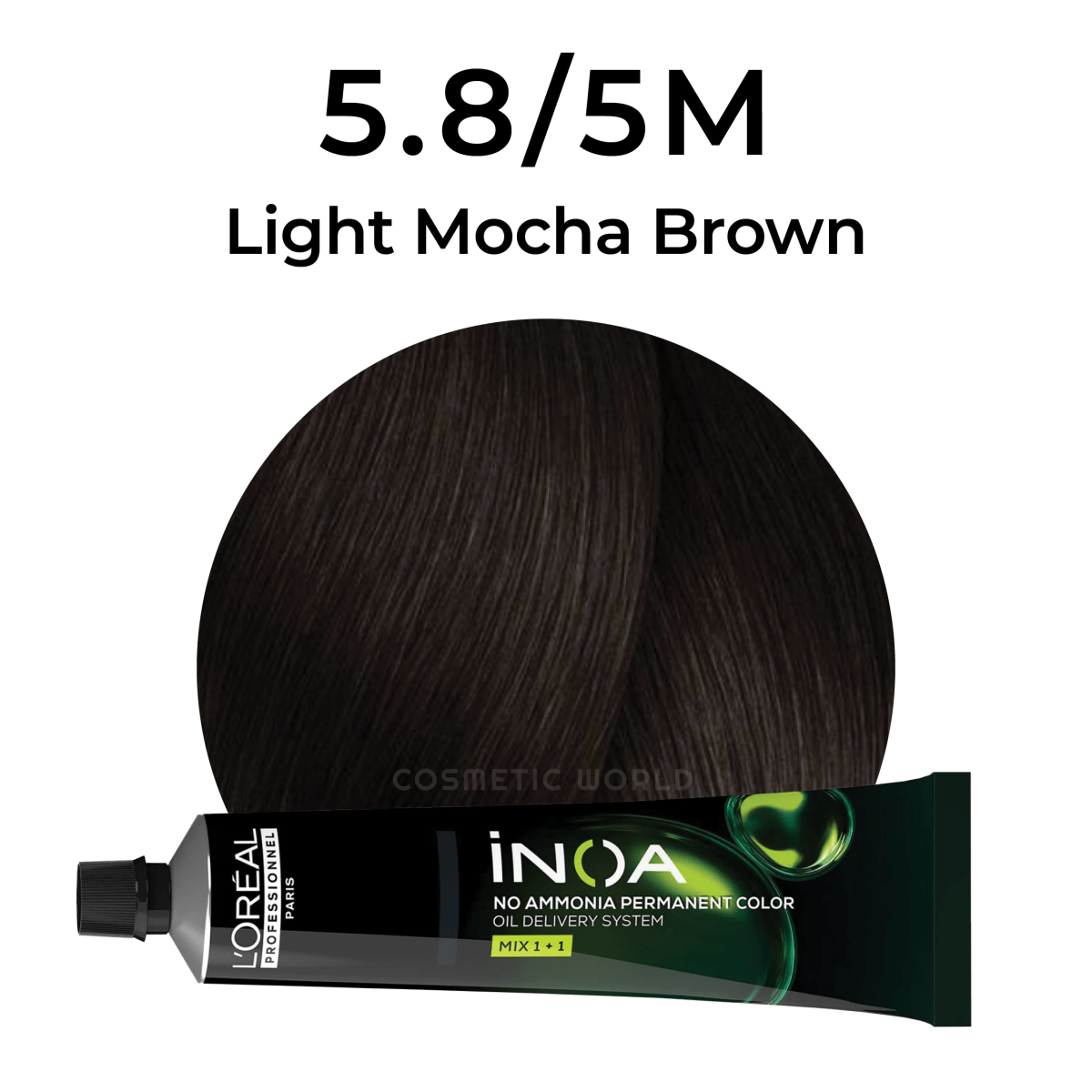 L'OREAL - INOA_iNOA 5.8/5M Light Brown Mocha_Cosmetic World