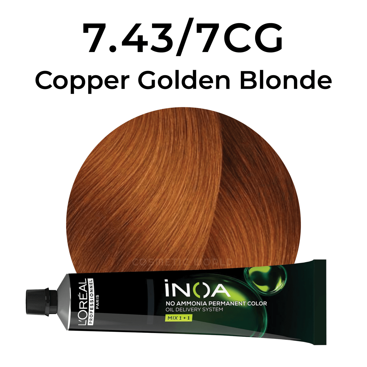 L'OREAL - INOA_iNOA 7.43/7CG Copper Golden Blonde_Cosmetic World