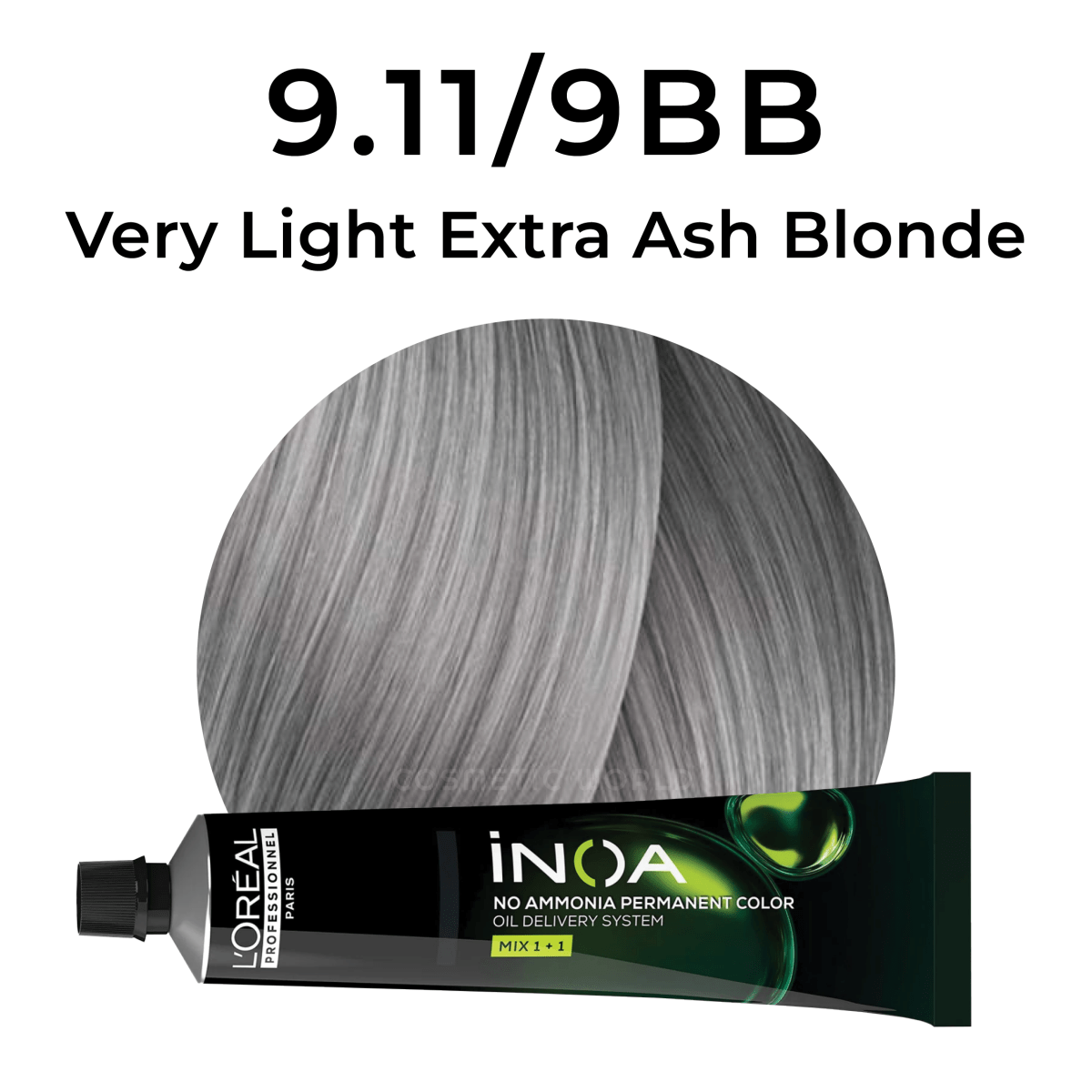 L'OREAL - INOA_iNOA 9.11/9BB Very Light Extra Ash Blonde_Cosmetic World