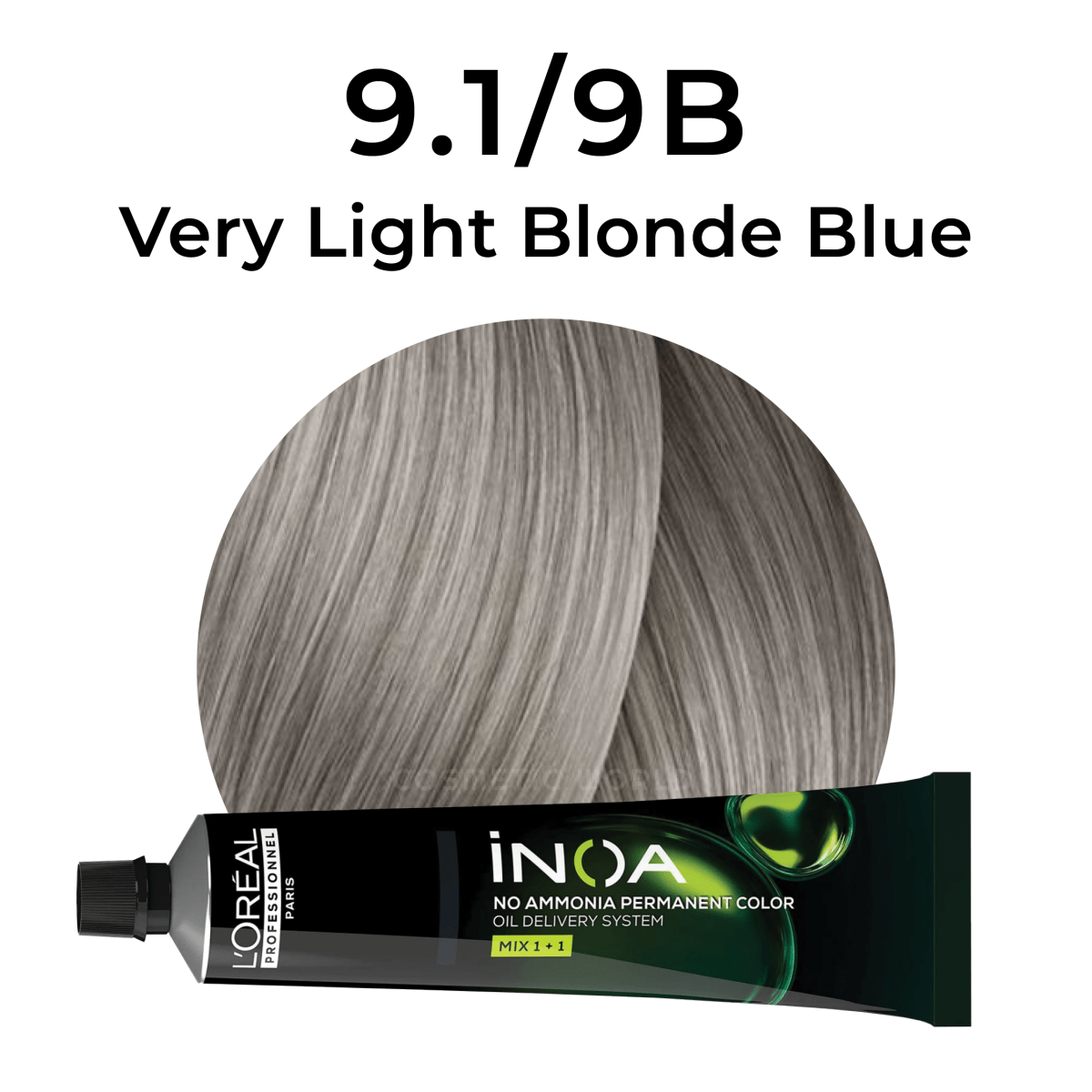 L'OREAL - INOA_iNOA 9.1/9B Very Light Blonde Blue_Cosmetic World