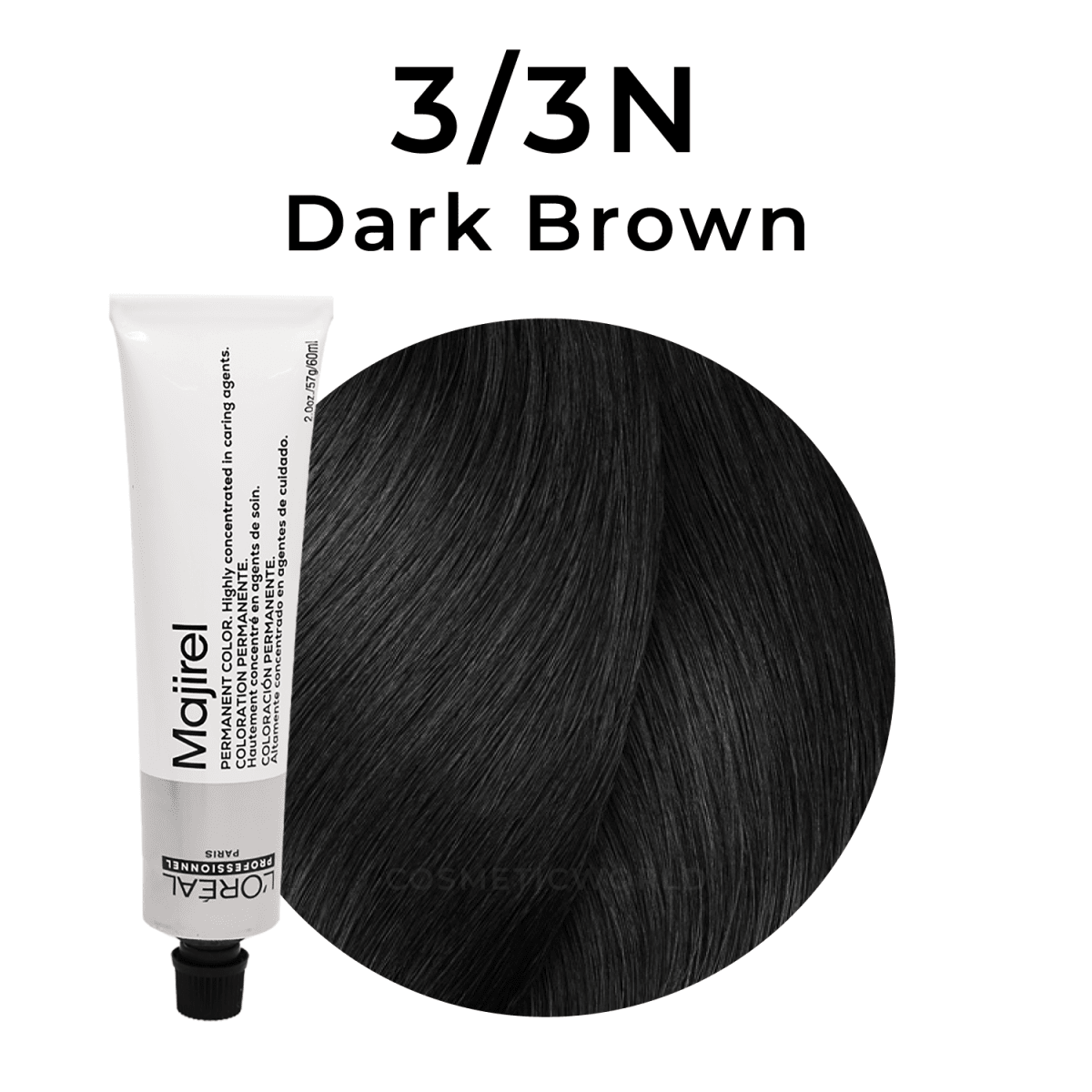L'Oreal - Majirel_Majirel 3/ Dark Brown Series Permanent Hair Color_Cosmetic World