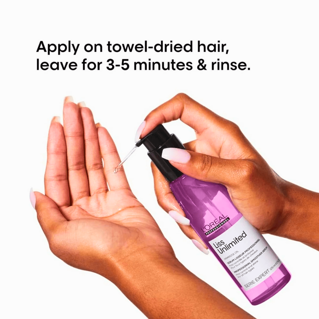 L'OREAL PROFESSIONNEL_Liss Unlimited Primrose Oil Smoother Serum_Cosmetic World