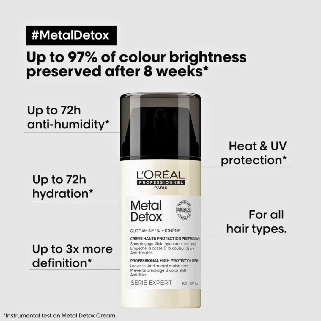 L'OREAL PROFESSIONNEL_Metal Detox Leave - in Anti - metal Moisturizer 100ml / 3.4oz_Cosmetic World