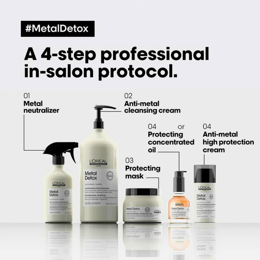 L'OREAL PROFESSIONNEL_Metal Detox Leave - in Anti - metal Moisturizer 100ml / 3.4oz_Cosmetic World