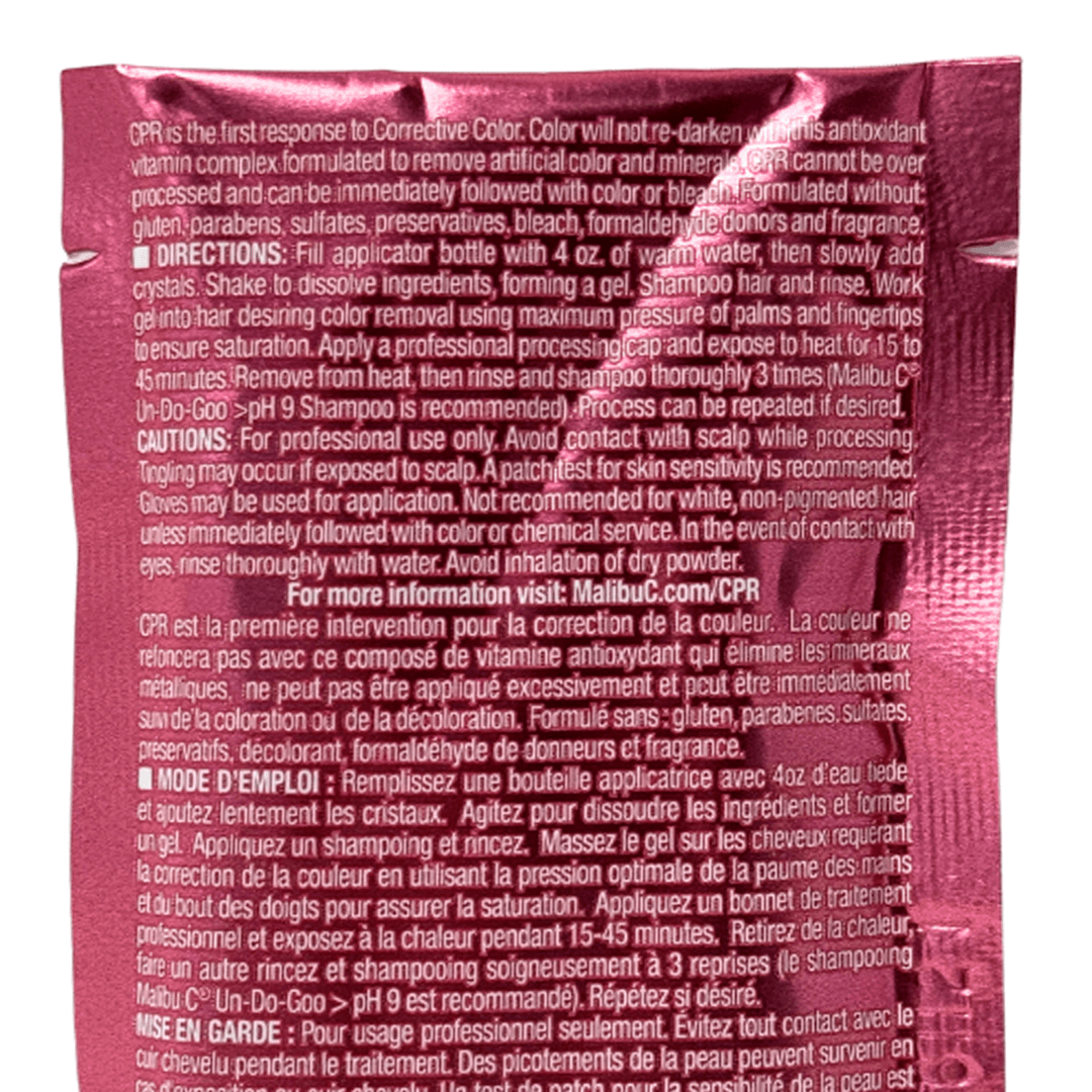 Malibu_CPR Color Pigment Remover_Cosmetic World