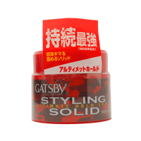 Thumbnail for MANDOM BEAUTY_Gatsby Styling Ultimate Hold Type Solid_Cosmetic World