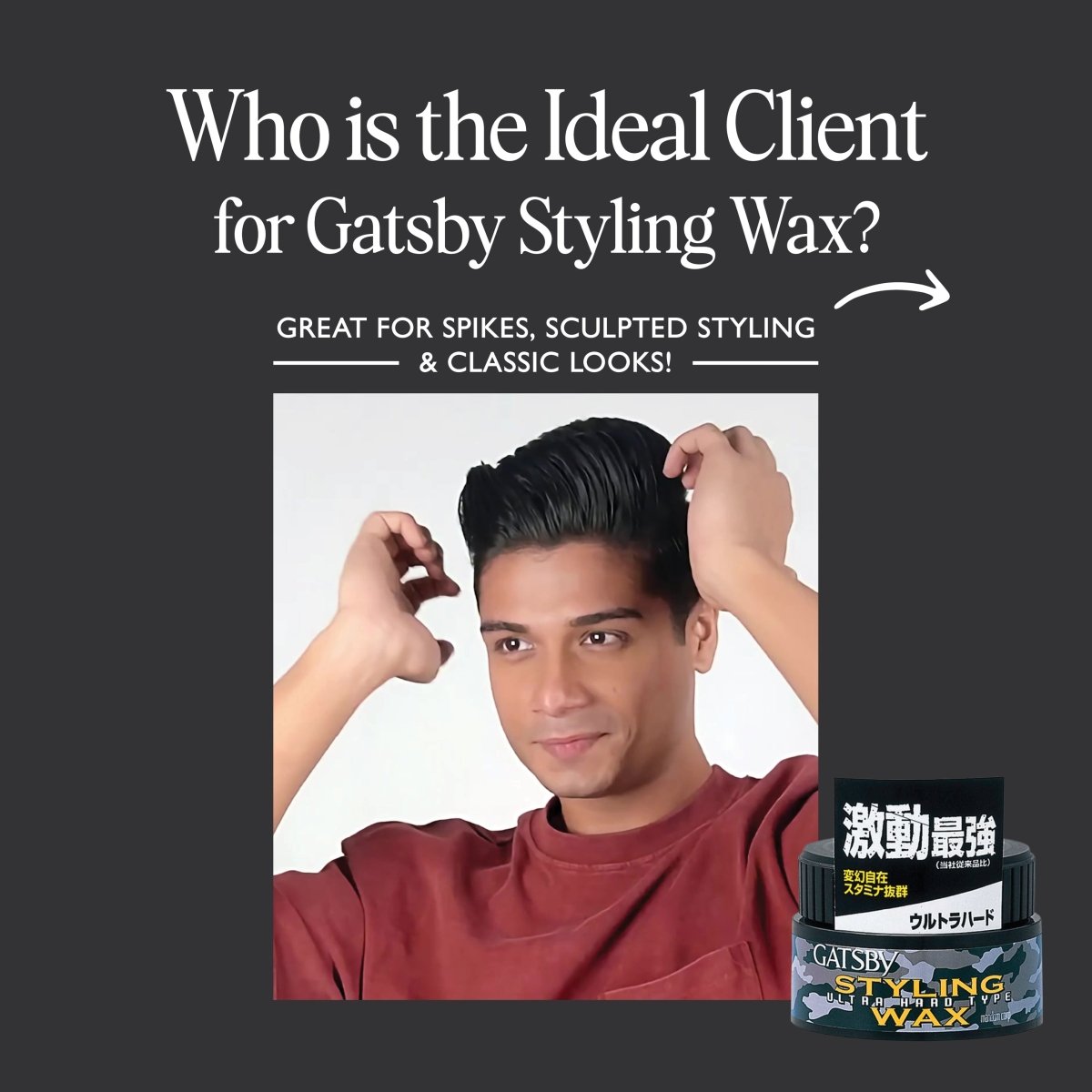 MANDOM BEAUTY_Styling Wax - Ultra Hard Type_Cosmetic World