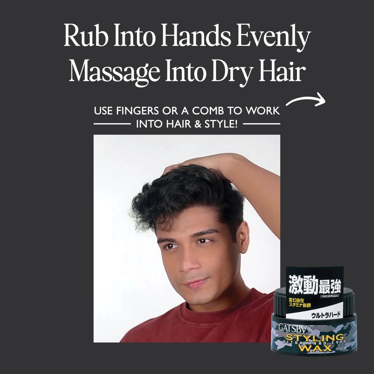 MANDOM BEAUTY_Styling Wax - Ultra Hard Type_Cosmetic World