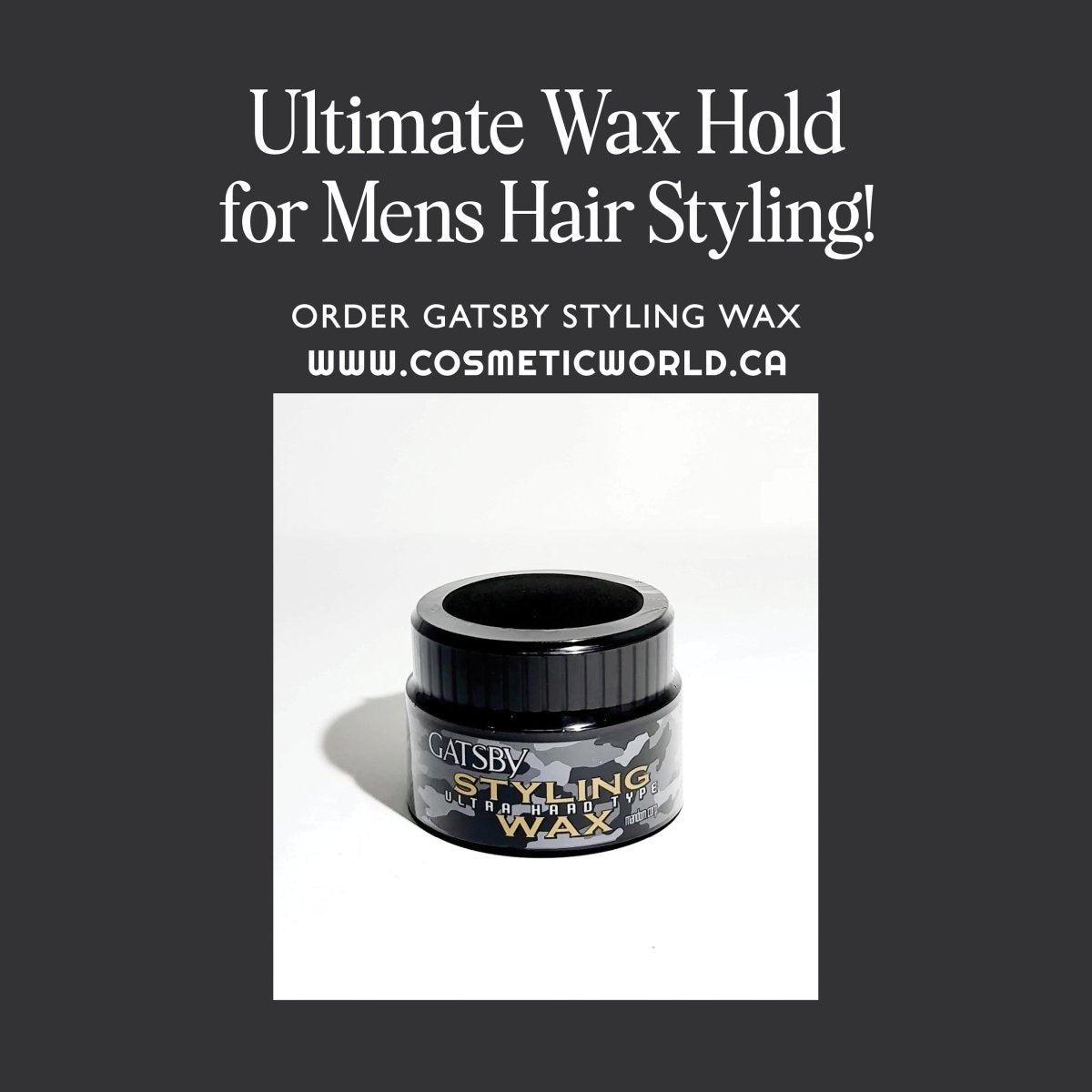 MANDOM BEAUTY_Styling Wax - Ultra Hard Type_Cosmetic World