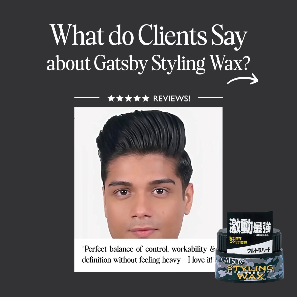 MANDOM BEAUTY_Styling Wax - Ultra Hard Type_Cosmetic World