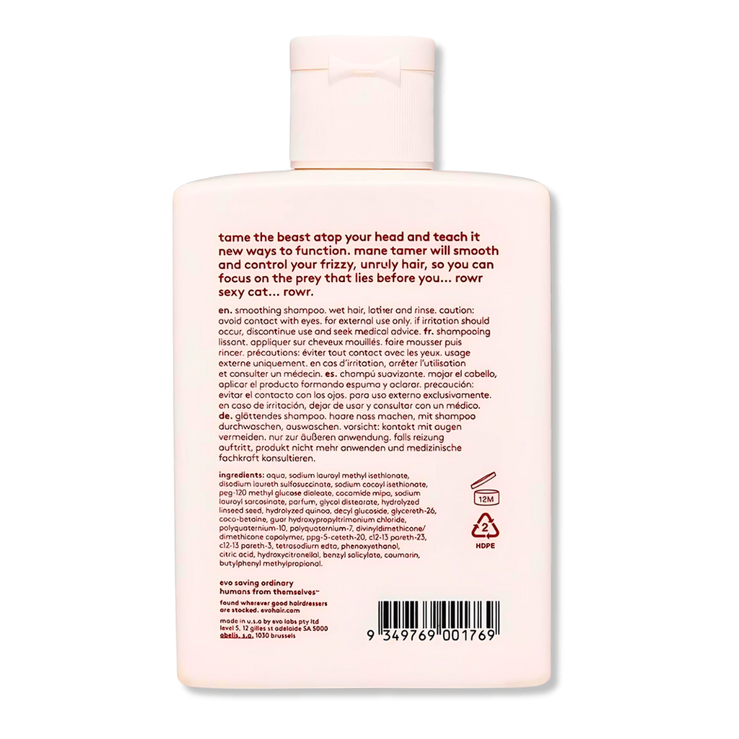 EVO_Mane Tamer Smoothing Shampoo_Cosmetic World