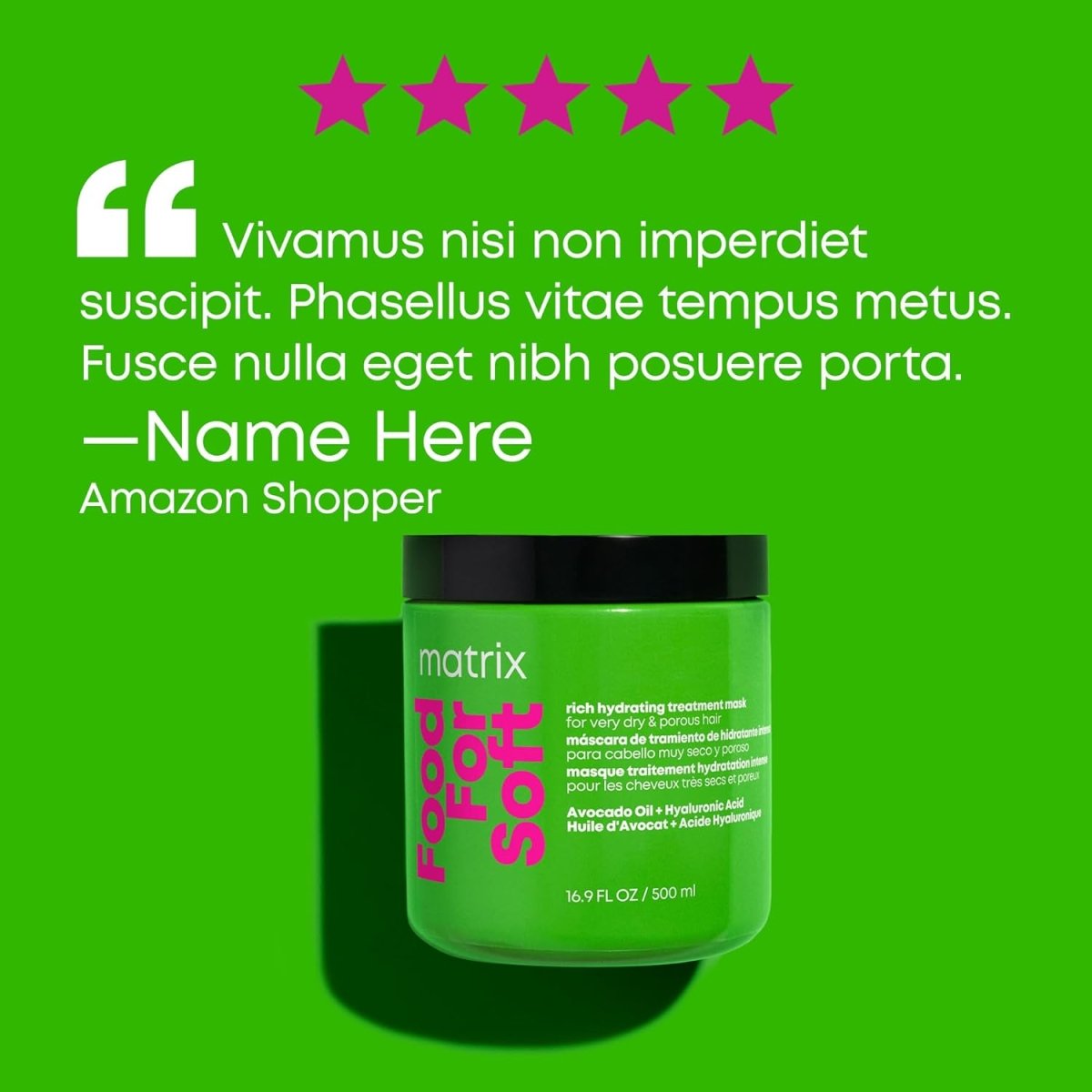 MATRIX_Food For Soft Rich Hydrating Treatment Mask_Cosmetic World