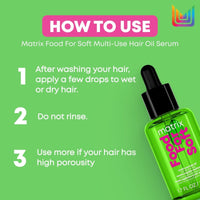 Thumbnail for MATRIX_Matrix Food For Soft Multi - use Hair Oil Serum_Cosmetic World