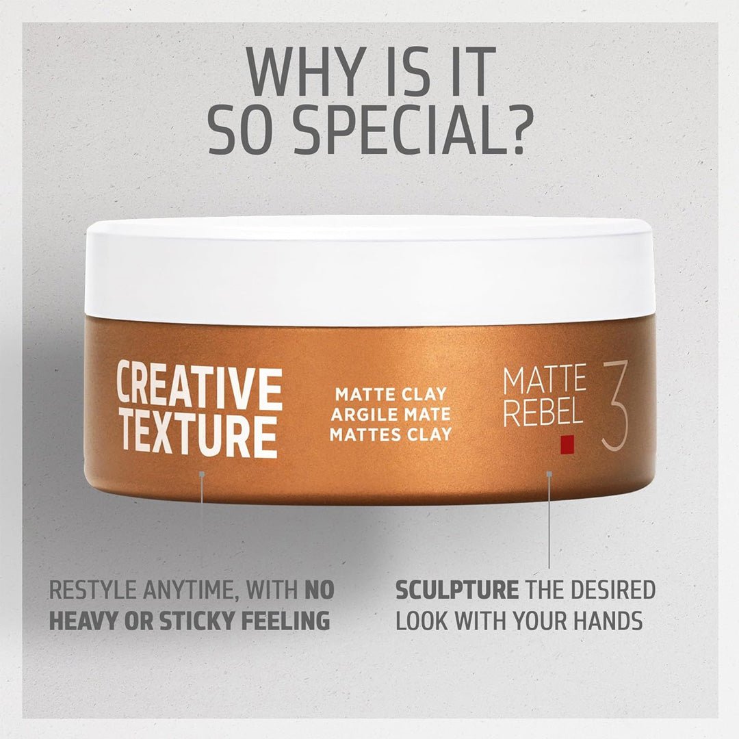 goldwell_Matte Rebel 3 Matte Clay_Cosmetic World