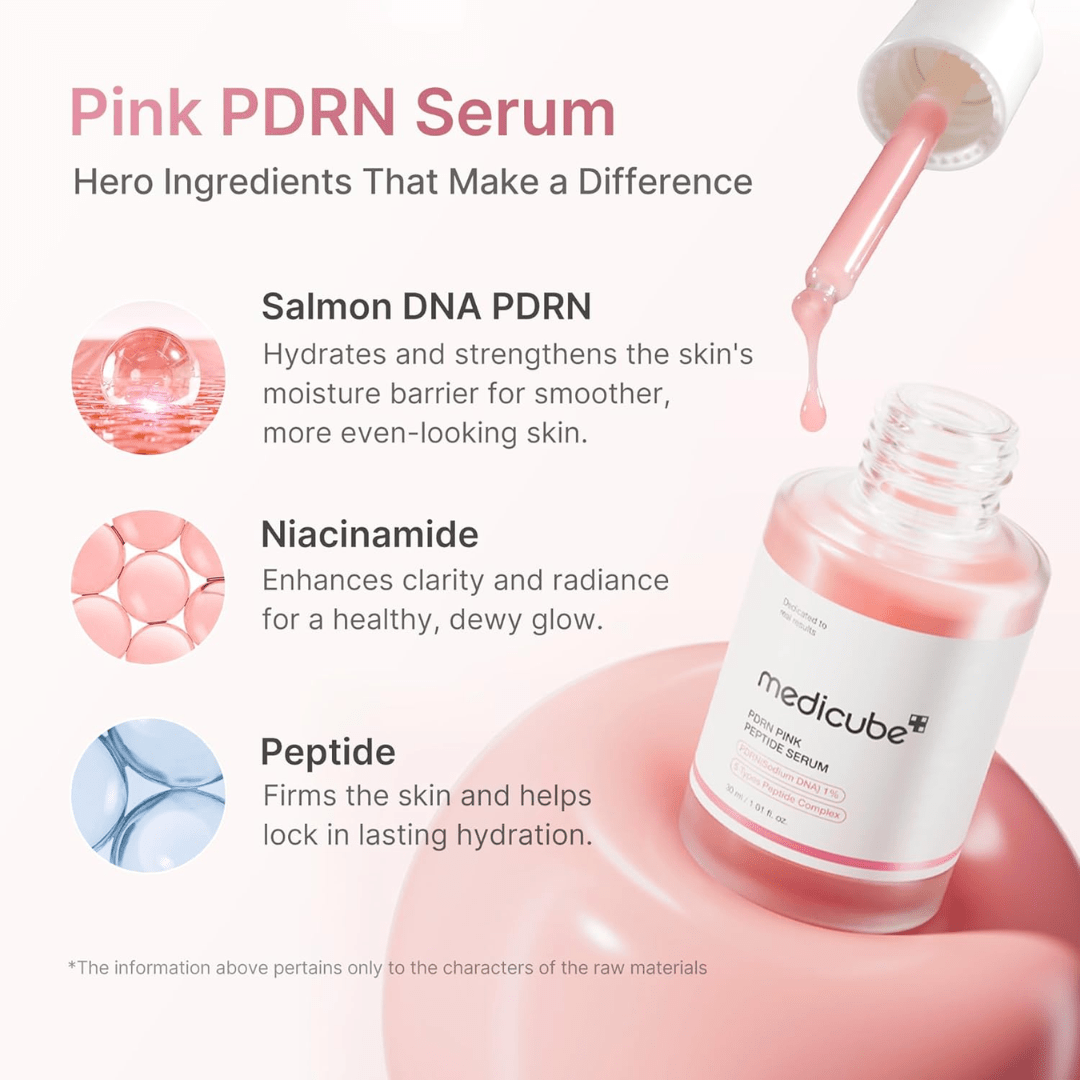 Medicube_PDRN Pink Peptide Serum_Cosmetic World