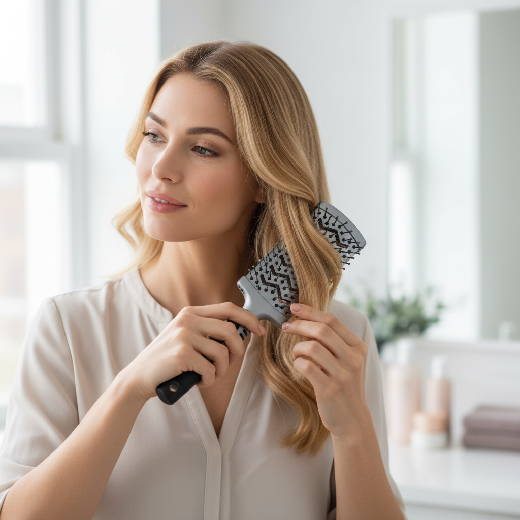 Cepillo de ventilación de metal