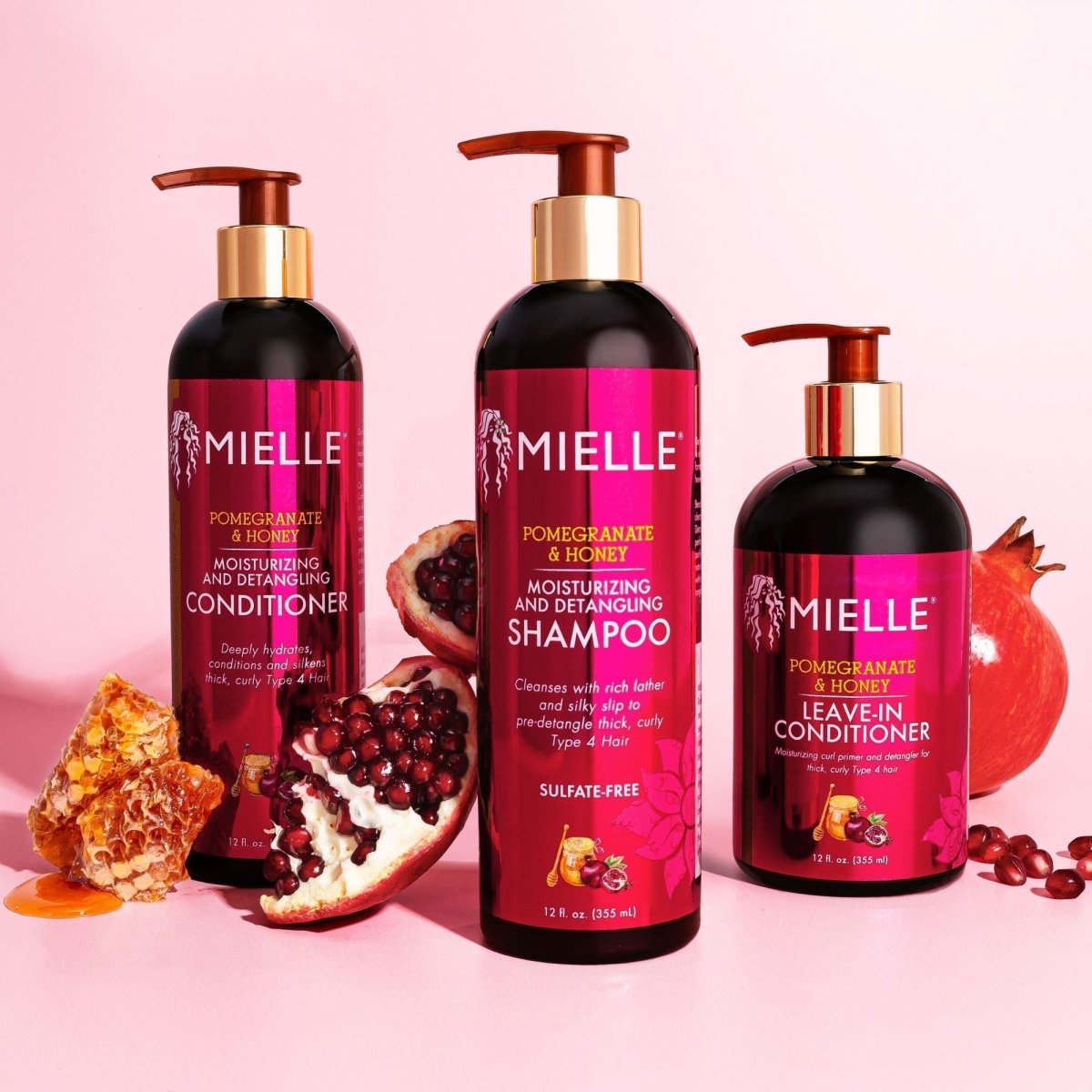 MIELLE_Pomegranate & Honey Leave - in Conditioner_Cosmetic World