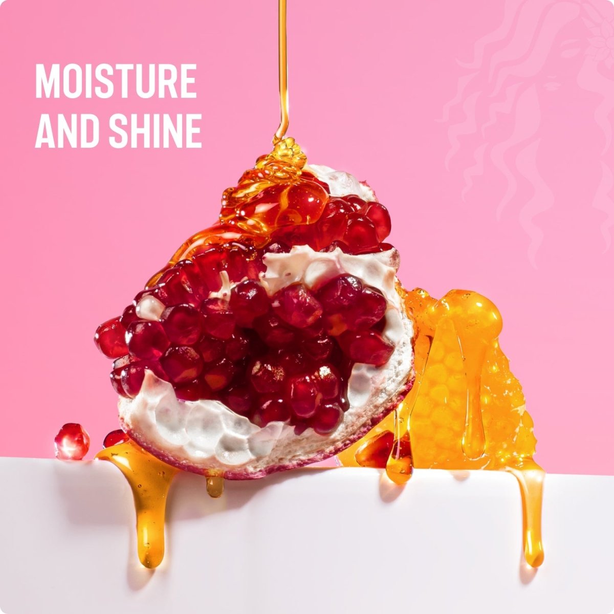 MIELLE_Pomegranate & Honey Moisturizing and Detangling Shampoo_Cosmetic World
