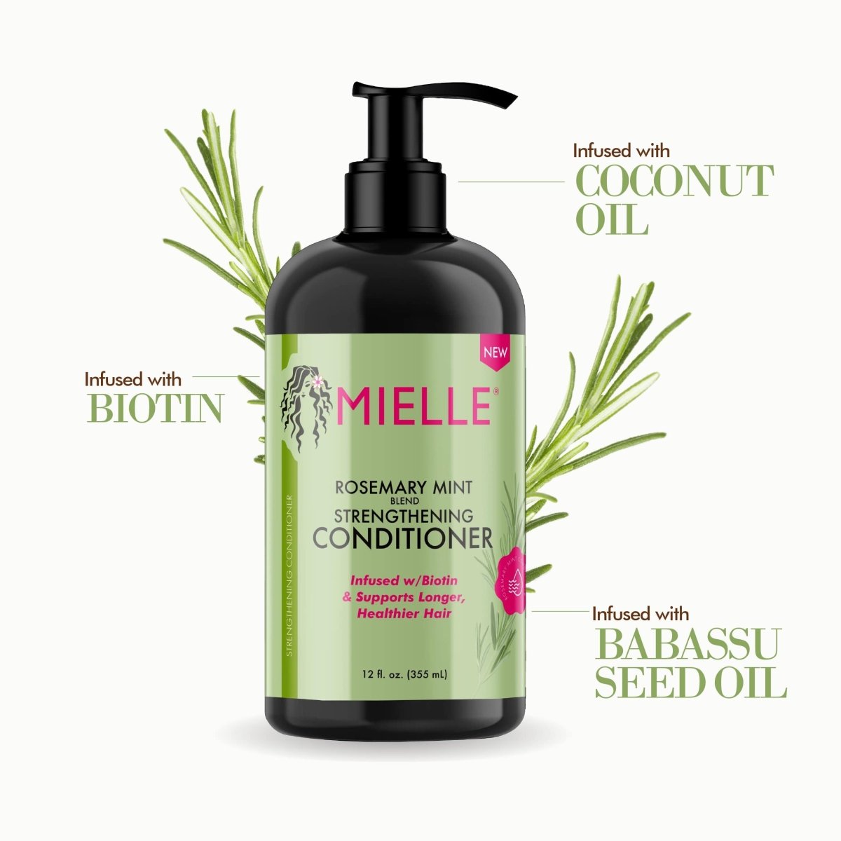 MIELLE_Rosemary Mint Strengthen Conditioner_Cosmetic World