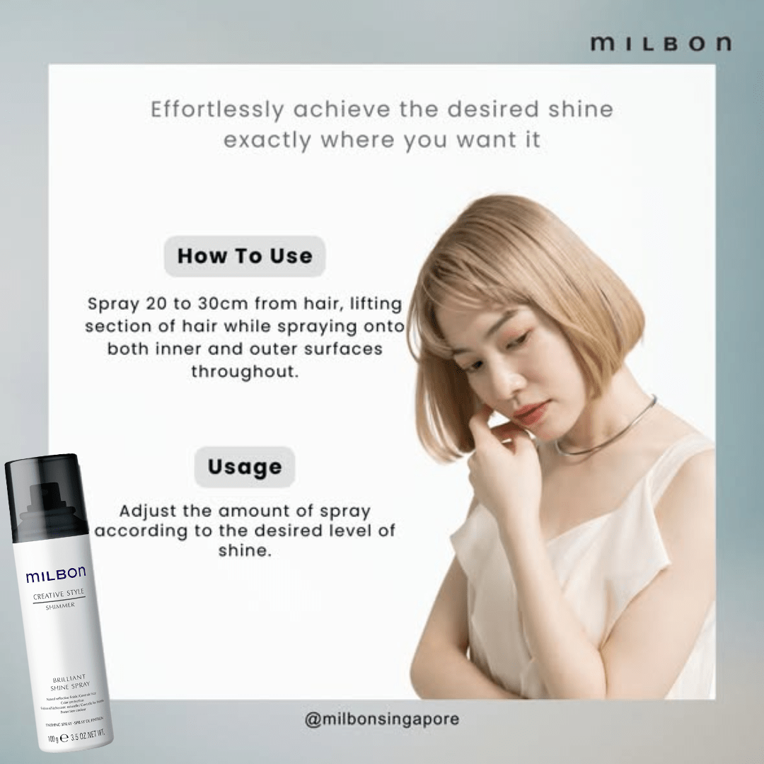 Milbon_Creative Style Brilliant Shine Spray_Cosmetic World