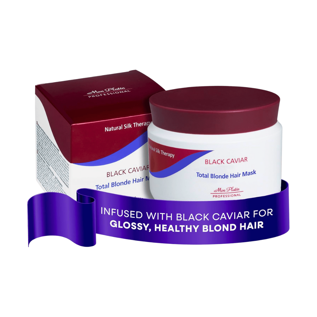 MON PLATIN_Black Caviar Total Blonde Hair Mask_Cosmetic World