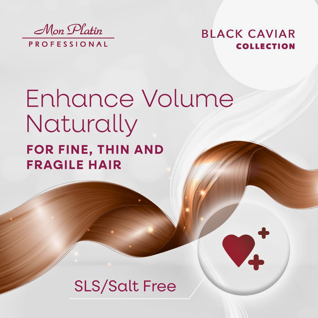 MON PLATIN_Black Caviar Volumizer Shampoo 500ml_Cosmetic World