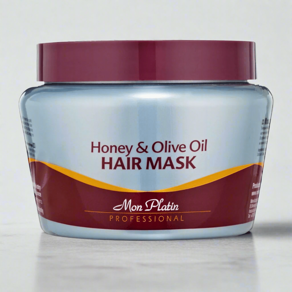 MON PLATIN_Honey & Olive Oil Hair Mask 17oz_Cosmetic World